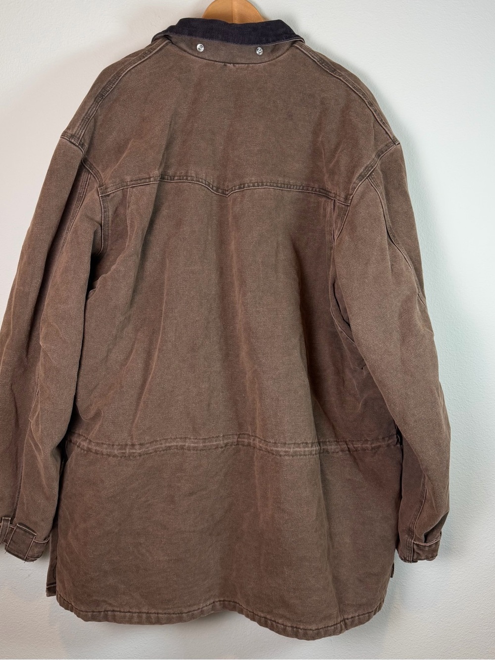 Vintage Carhartt Chore Jacket Men XXL Tall Rancher Coat Blanket Lined C52 CHT - Picture 8 of 10